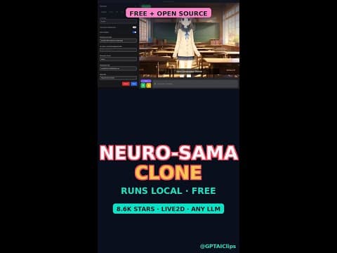 Local AI VTuber: Free Open-Source Anime Companion